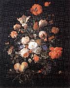 Rachel Ruysch A Vase of Flowers oil